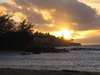 Hawaii sun set