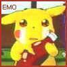 An emo pikachu