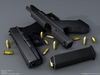 A set of Glock Pistols