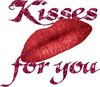 Sending you kisses....