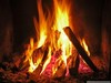 a campfire to keep us warm