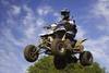 Quad bike racing