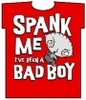 spank me I've been a bad boy