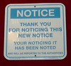 a notice