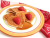 yummy heart-shaped pancakes!~~~
