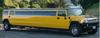 Hummer Limo Yellow